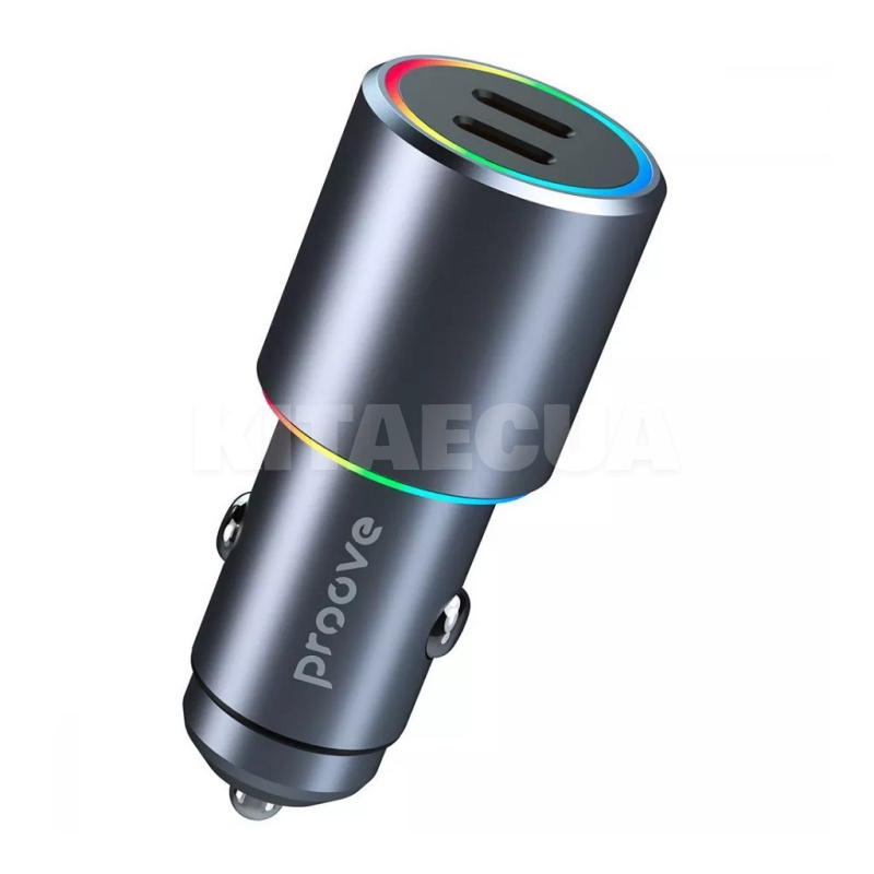 Автомобильное зарядное устройство 50W 2Type-C Double Energy PROOVE (600730092) - 2