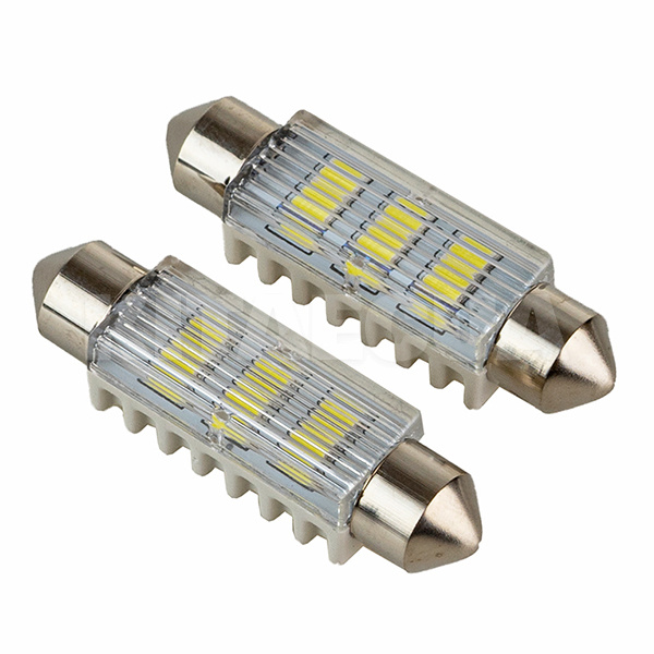 LED лампа для авто T11x41mm 6000K (комплект) PULSO (LP-64041) - 2