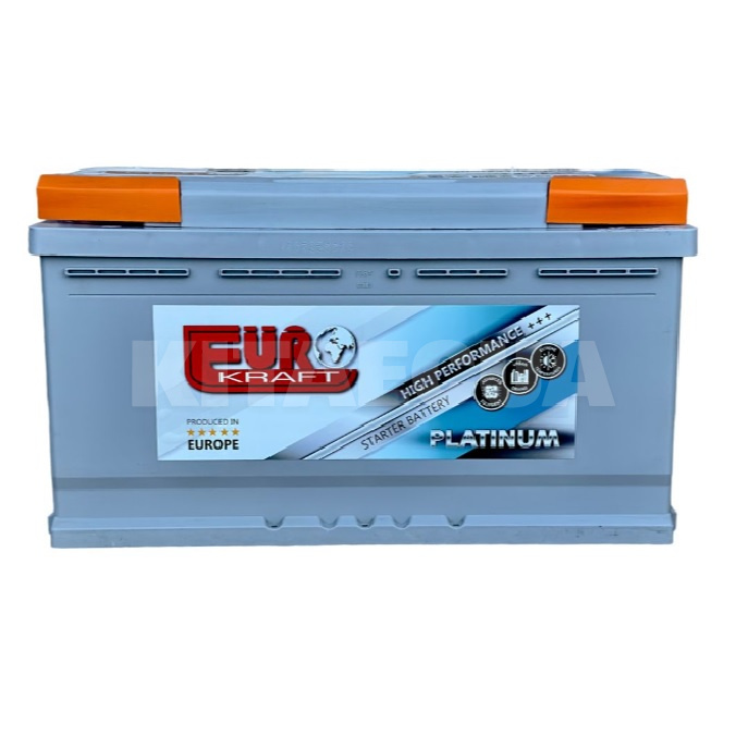 Аккумулятор автомобильный105ч 100А "+" справа EUROKRAFT (605 84 04) - 3