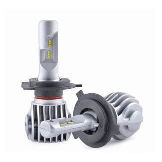 LED лампа для авто H4 P43t 50W 6500K Solar