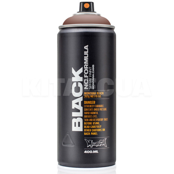 Фарба декоративна нітро-комбі 400мл 8250" шоколадний батончик" коричнева матова Black MONTANA (352188-MONTANA)