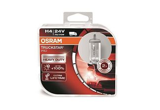 Галогенні лампи H4 75/70W 24V TruckStar +100% комплект Osram