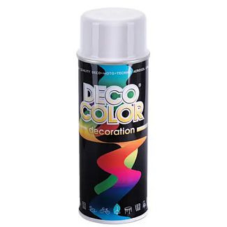 Фарба глянсова 400мл світло-сіра DecoColor