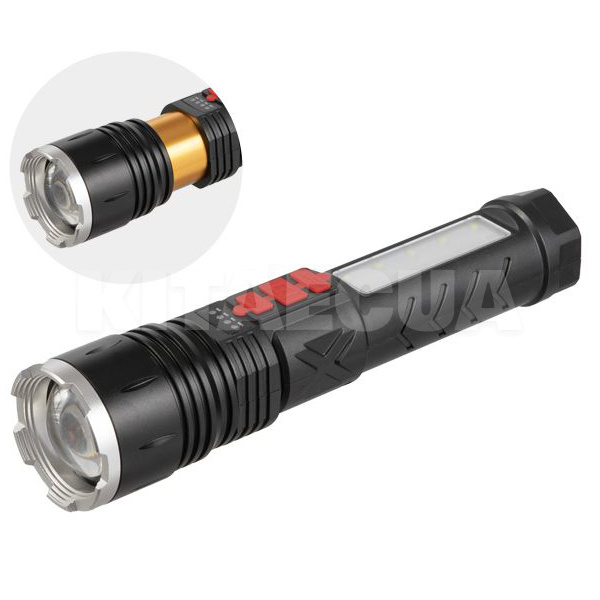 Ліхтар світлодіодний переносний акумуляторний Intertool (LB-0125)
