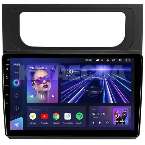 Штатная магнитола CC3L 4+64 Gb 10" Volkswagen Touran 2 1T 2010-2015 Teyes (52392)