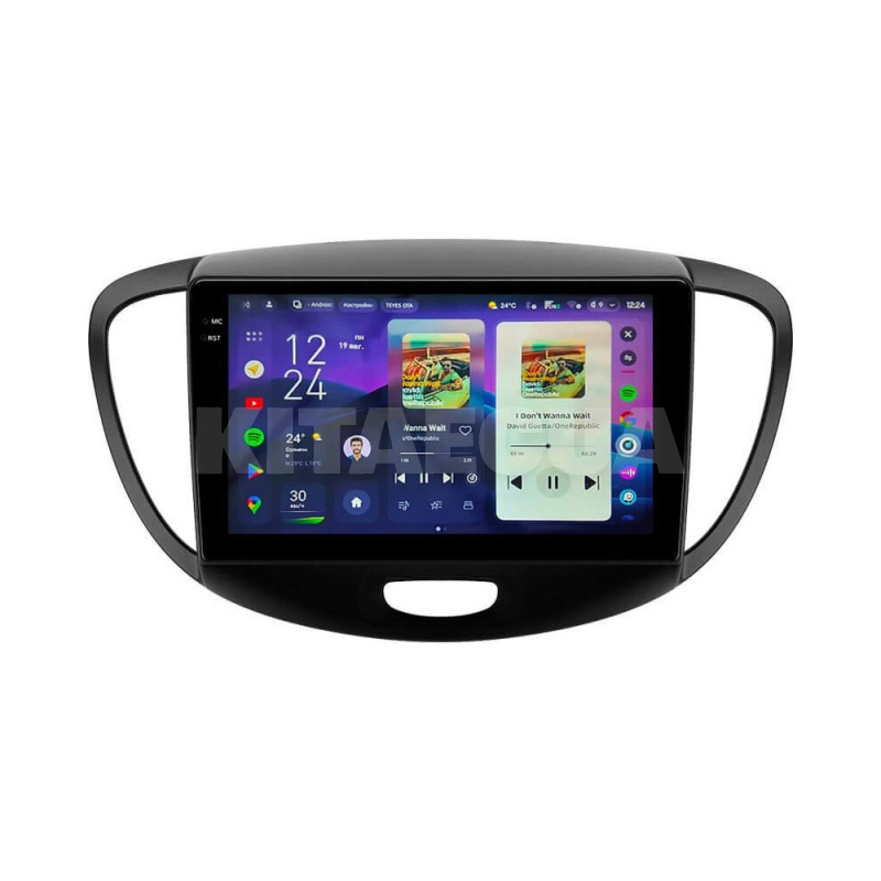 Штатна магнітола CC4 8+128 Gb 9" Hyundai i10 2007-2013 2k Teyes (53315)