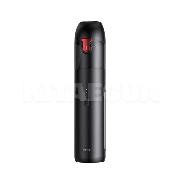 Автомобільний пилосос портативний 65 Вт Mini Handheld Vacuum Cleaner Geoz Series Suction чорний USAMS (MNXCQZB23401)