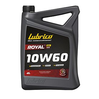 Масло моторне синтетичне 4л 10W-60 ROYAL OEM RACE LUBRICO
