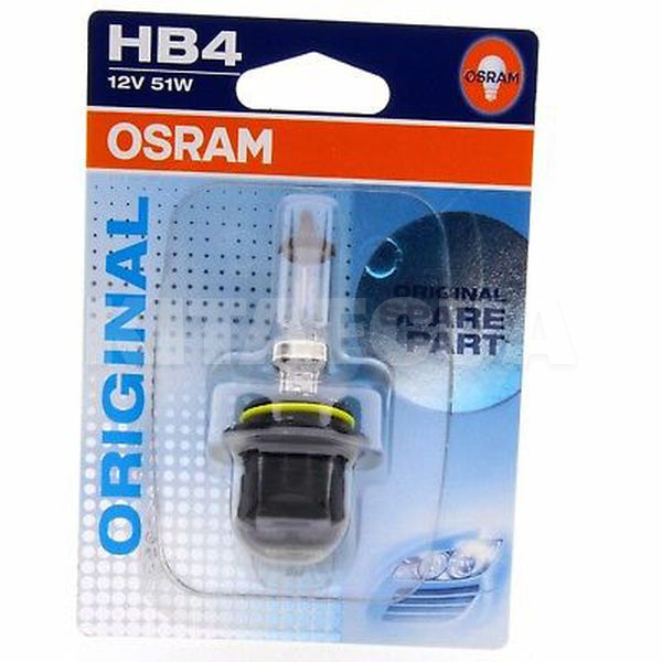 Галогенна лампа HB4 51W 12V Osram (9006-BLI)