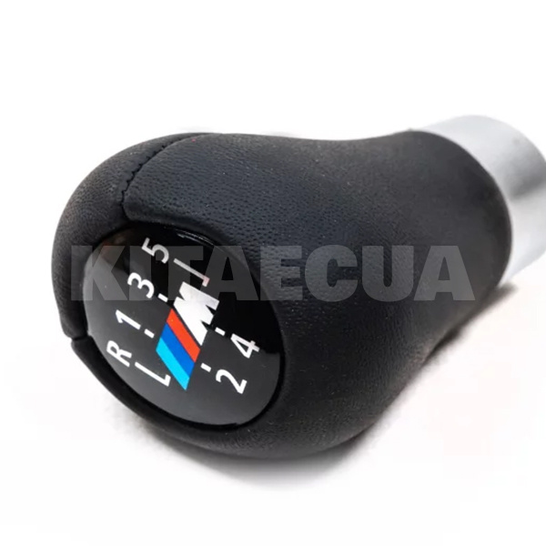 Ручка КПП чорна шкірозамінник для BMW 3 E46 1998-2006р 5 ступ ABM (25117896031)
