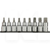 Набір торцевих головок TORX на планці 1/2" 9 предметів Т20-T70 Intertool (HT-1849)