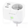 Умная розетка 16A Type-C+2USB Rapid Smart Socket PD-02 EU 1AC PROOVE (552710003)