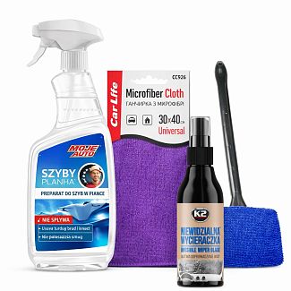 Набор для ухода за автомобилем «Чистое стекло» K2