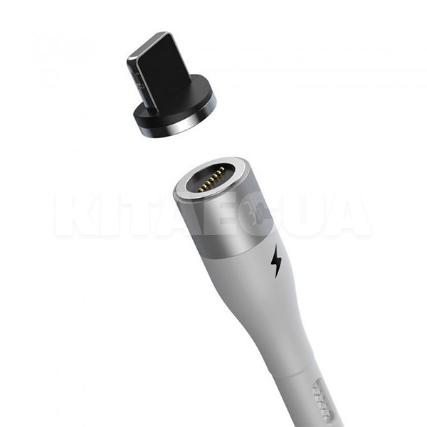 Кабель USB - Lightning 2.4A 1м белый BASEUS (CALXC-K02) - 3