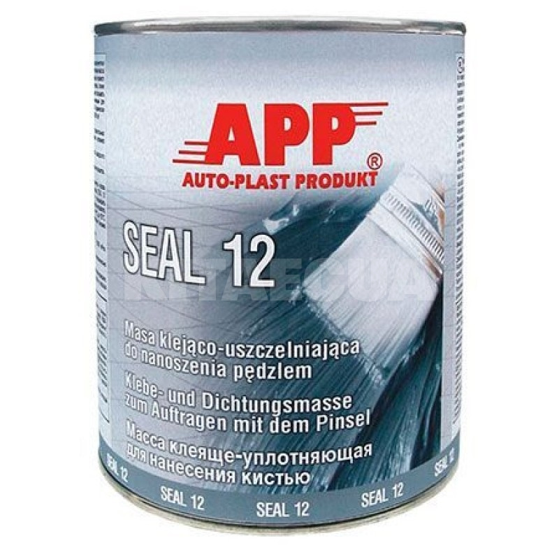 Герметик автомобильный для кузова 1л Seal-12 серый APP (00000259500)