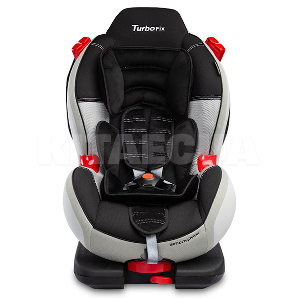 Автокрісло дитяче Sport Turbo Fix Isofix Grey 9-25 кг Caretero (TERO-1400) - 9