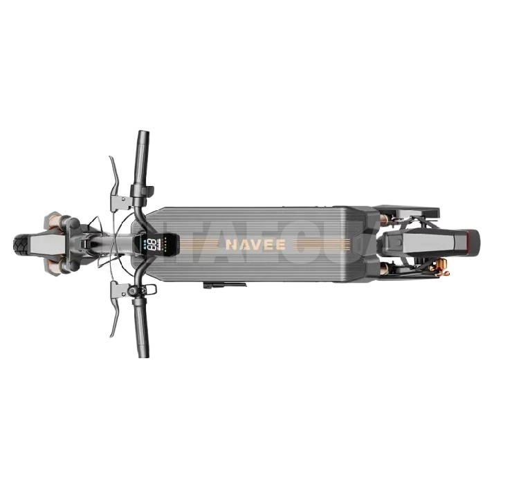 Електросамокат 80 км 600 Вт GT5 Max темно-сірий NAVEE (GT5 Max EU) - 4