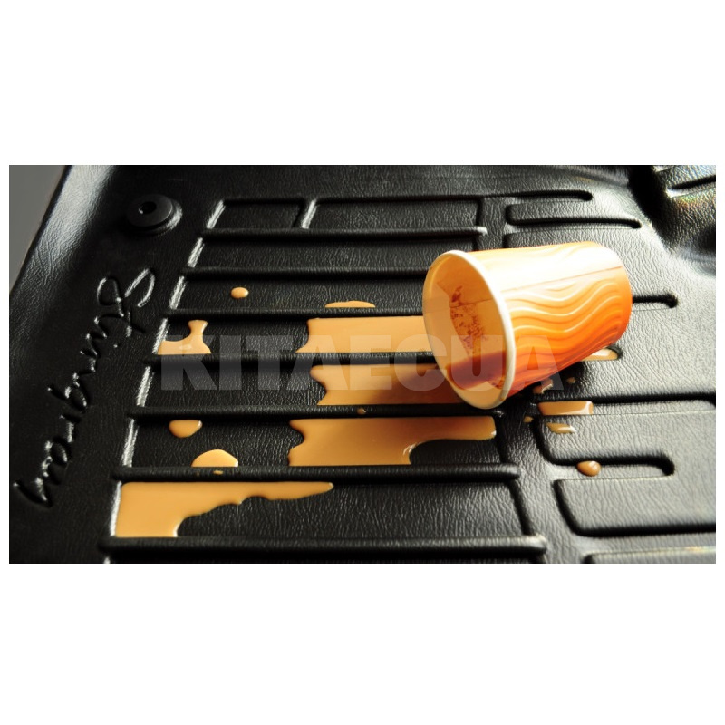 Резиновый коврик в багажник HYUNDAI Santa Fe III (DM) (2012-2018) (5 seats) Stingray (6009351) - 3