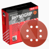 Диск шлифовальный 125 мм P80 8-отверствий Rhynogrip Red Line (50 шт) INDASA (03704-INDASA)
