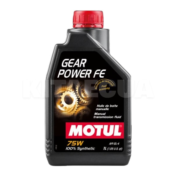 Масло трансмиссионное Gear Power FE 75W 1л рест MOTUL (111148) - 2