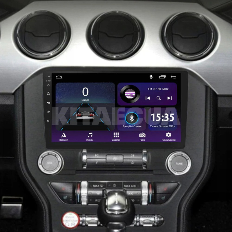 Штатна магнітола E9232 2+32 Gb 9" Ford Mustang VI S550 2014-2021 SIGMA4car (41813) - 3