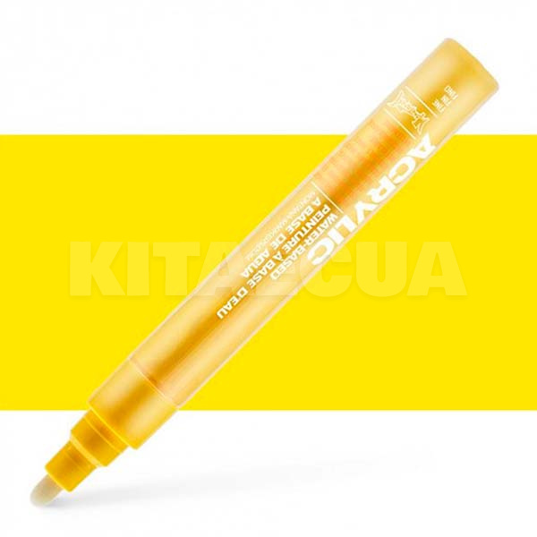 Маркер акриловый 2мм Shock Yellow Light MONTANA (322822)