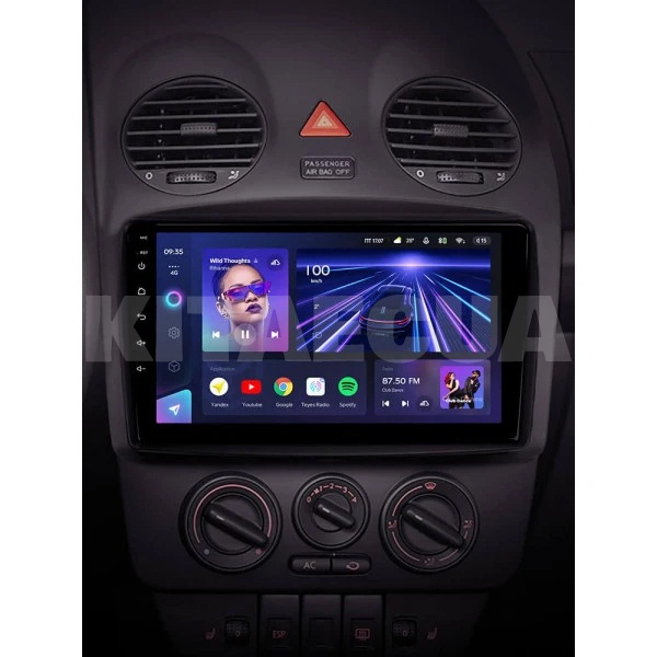 Штатна магнітола CC3 4+32 Gb 9" Volkswagen Beetle A4 2002-2011 Teyes (46954) - 2