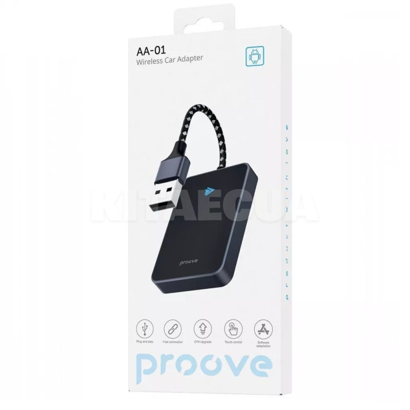 Беспроводной адаптер Bluetooth USB/Type-C Android Auto AA-01 Wireless PROOVE (555510001) - 3