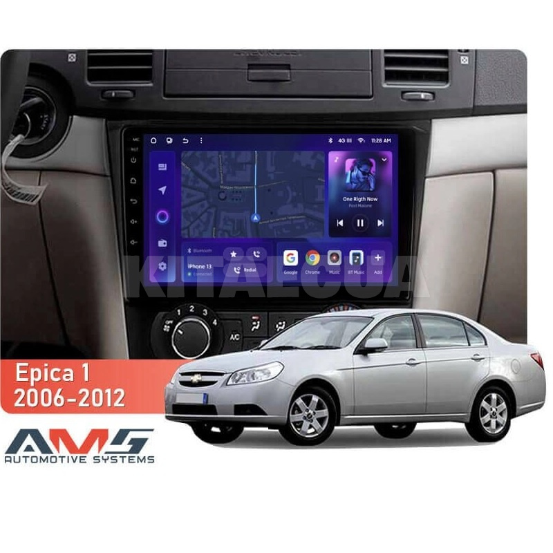 Штатна магнітола MOSS M3 4+32 ГБ 9" Chevrolet Epica 1 2006-2012 AMS (49822) - 2
