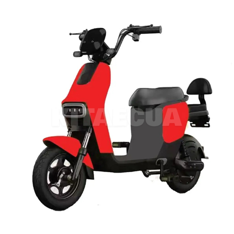 Велоскутер аккумуляторный FLY 45 км 600 Вт красный + аккумулятор 48В 12Ач FORTE (145074)