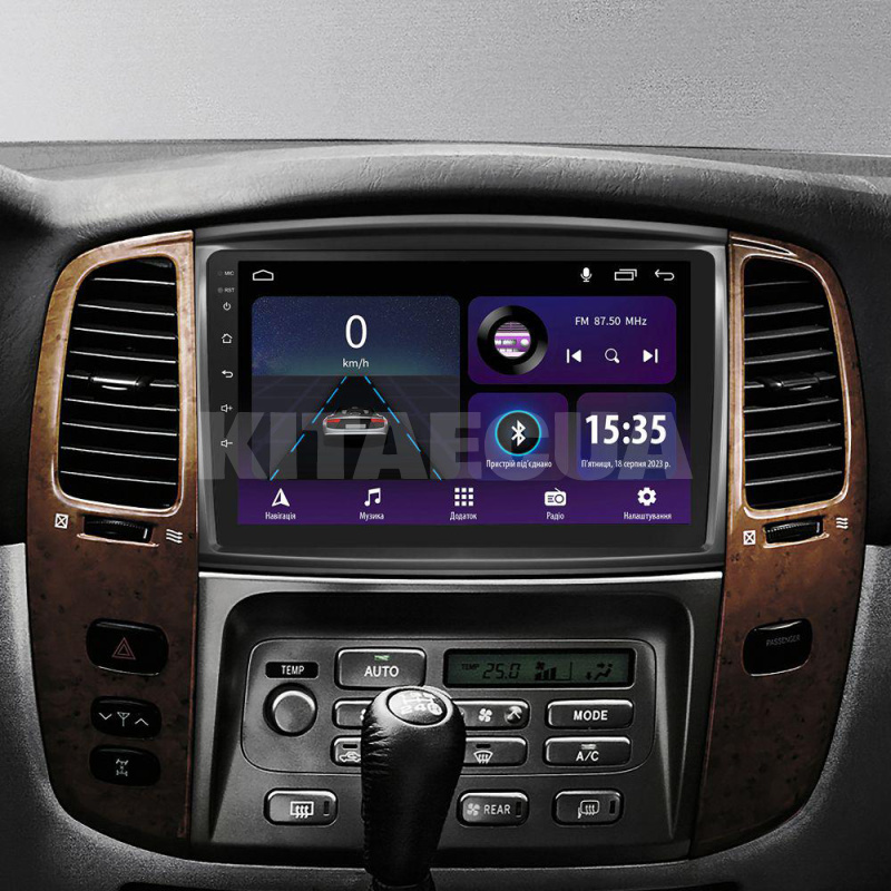 Штатна магнітола E9232 2+32 Gb 9" Toyota Land Cruiser LC 100-A 2002-2007 SIGMA4car (42200) - 3