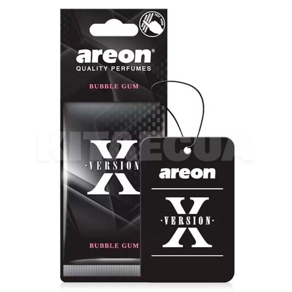 Ароматизатор "жвачка" Х-Vervision листик Bubble Gum AREON (AXV03-Areon)