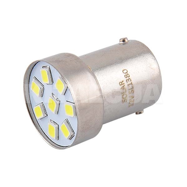 LED лампа для авто P21w BA15s S25 1156 6500K 2шт. Solar (SL1380) - 3