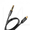 кабель USB Type-C - mini Jack 3.5 мм M01 1м чорний BASEUS (CAM01-01)