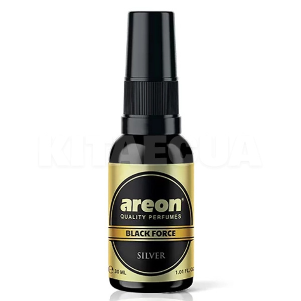 Ароматизатор "серебро" 30мл Perfume Black Force Silver AREON (PBL02)
