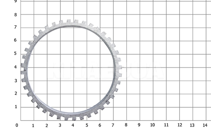 Кольцо ABS переднее HQ на Chery QQ (S11-3550113) - 3