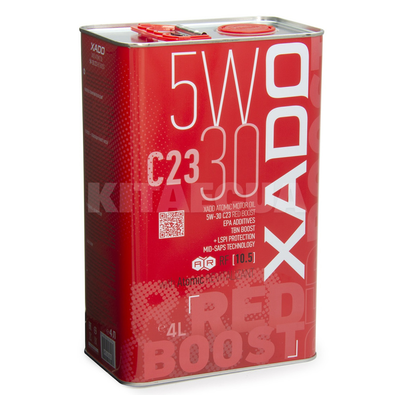 Масло моторное синтетическое 4л 5W-30 C23 Red Boost XADO (XA 26205)