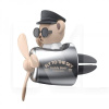 Ароматизатор "океан/одеколон" Pilot Bear beige PRC (328840324)