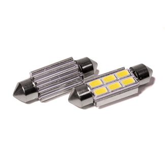 LED лампа для авто SV8.5 1W 6000K 36 мм StarLight