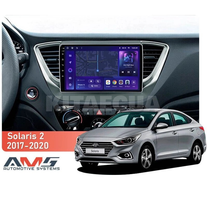 Штатна магнітола MOSS M3 4+32 ГБ 9" Hyundai Solaris 2 2017-2020 (A) AMS (50000) - 4