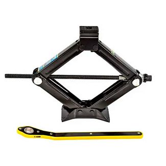 Домкрат механический ромбовидный 1.5т (104мм-385мм) с трещеткой ARMER