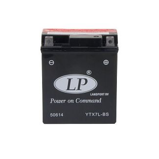 Мото аккумулятор 6Ач 100А "+" справа LP Battery