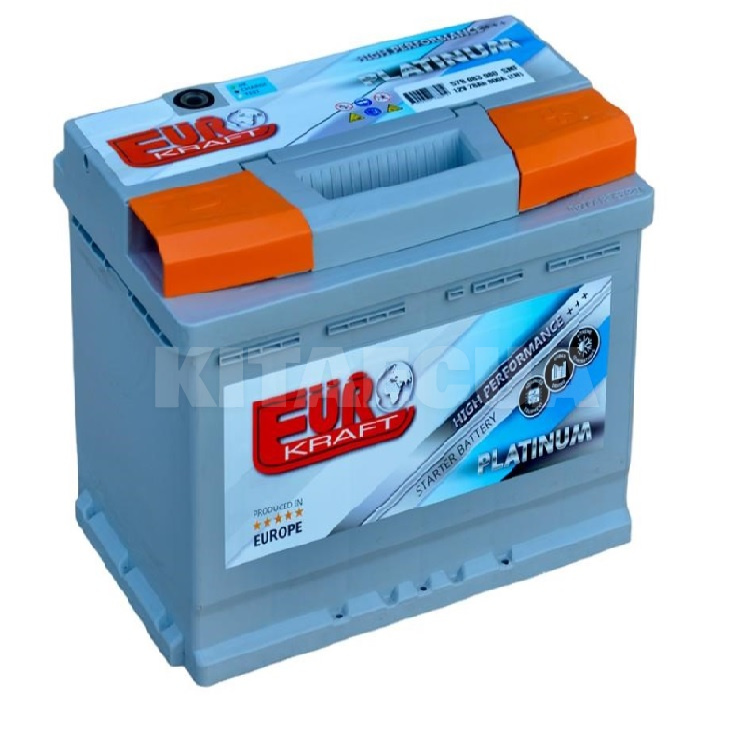 Аккумулятор автомобильный 78ч 800А "+" справа EUROKRAFT (578 84 04)