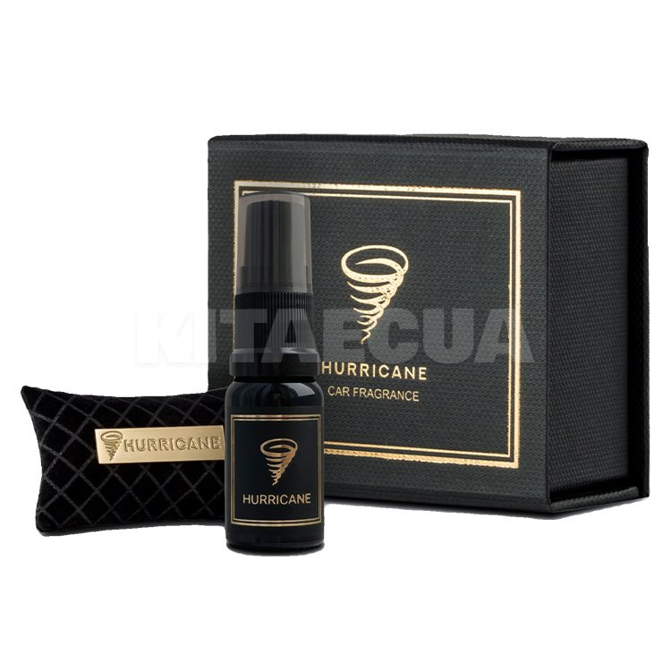 Ароматизатор автомобильный "PREMIUM" 10 мл на дефлектор (GOLD) HURRICANE (AromPremium1)
