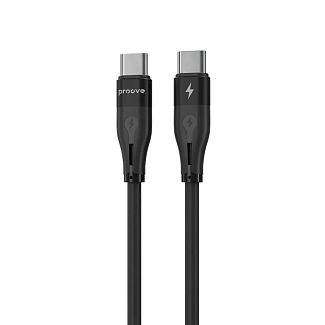 Кабель Type-C Type-C 60W 1м Soft Silicone черный PROOVE