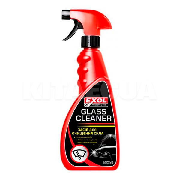 Очиститель стекла 500мл Glass Cleaner EXOL (3731)