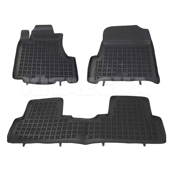 Резиновые коврики в салон Honda CR-V III (2006-2011) (3шт) 200903 REZAW-PLAST (26062)