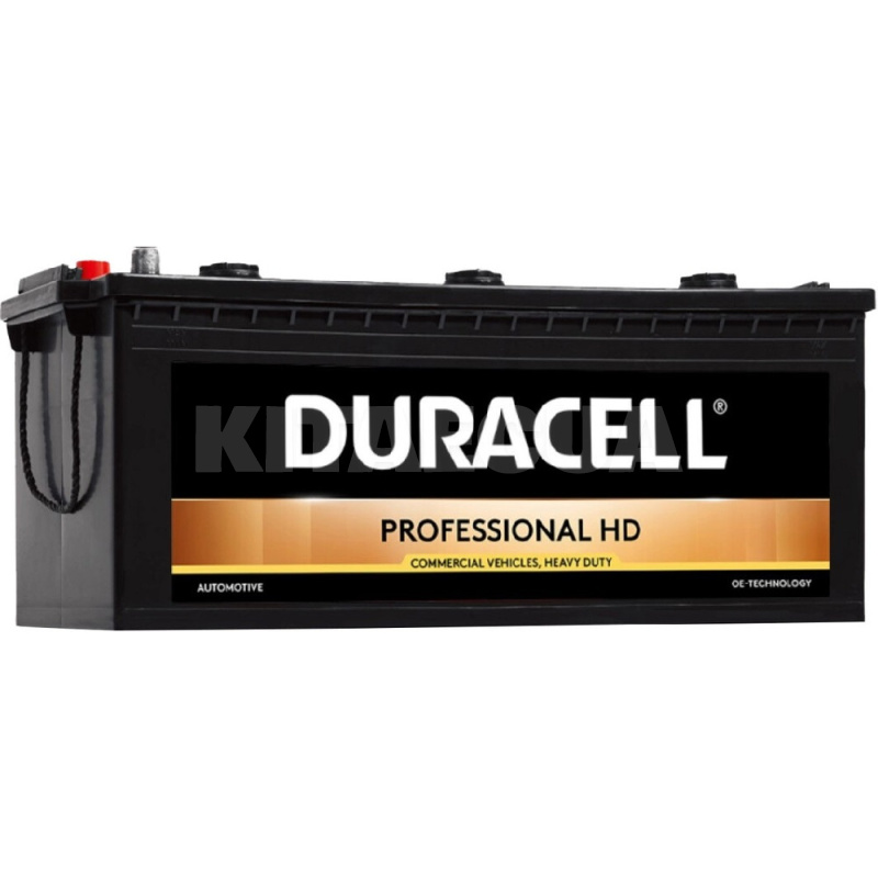 Аккумулятор автомобильный Professional HD 180Ач 950А "+" справа DURACELL (DP180)