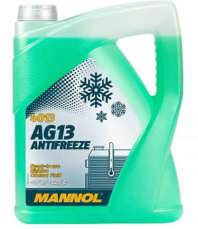 Антифриз зеленый 5л AG13 -40°C Mannol