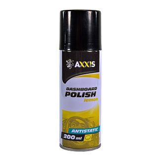 Полироль для пластика "лимон" 200мл Dashboard Polish AXXIS